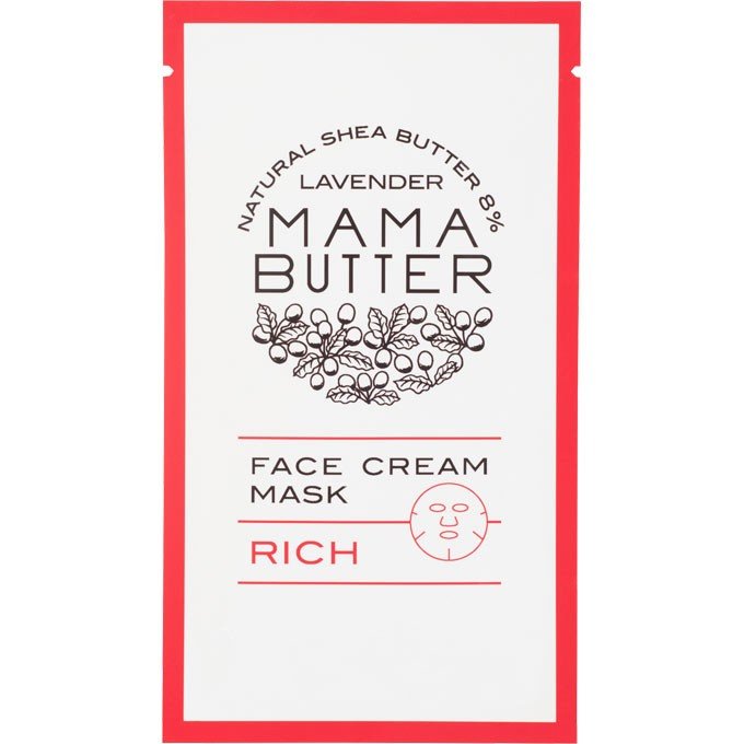 MAMA BUTTER 有機面膜 1枚 18ml RICH/PURE - RICH