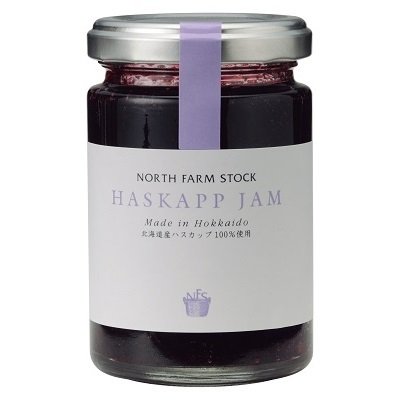 北海道 NORTH FARM STOCK 藍錠果醬 HASKAPP JAM 140g