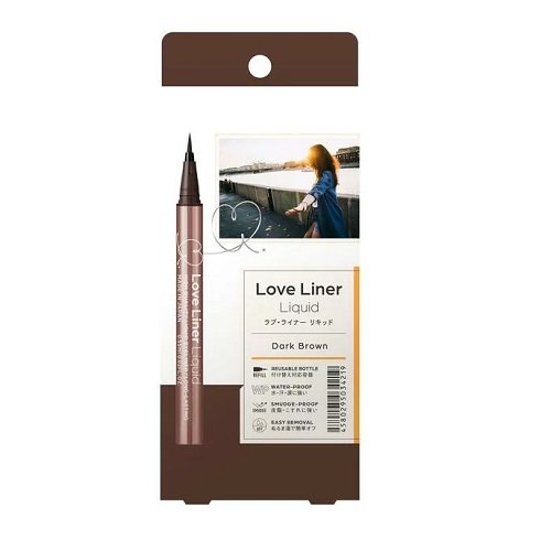 MSH Love Liner 隨心所慾防水極細眼線液筆 R4 0.55ml - 深棕色