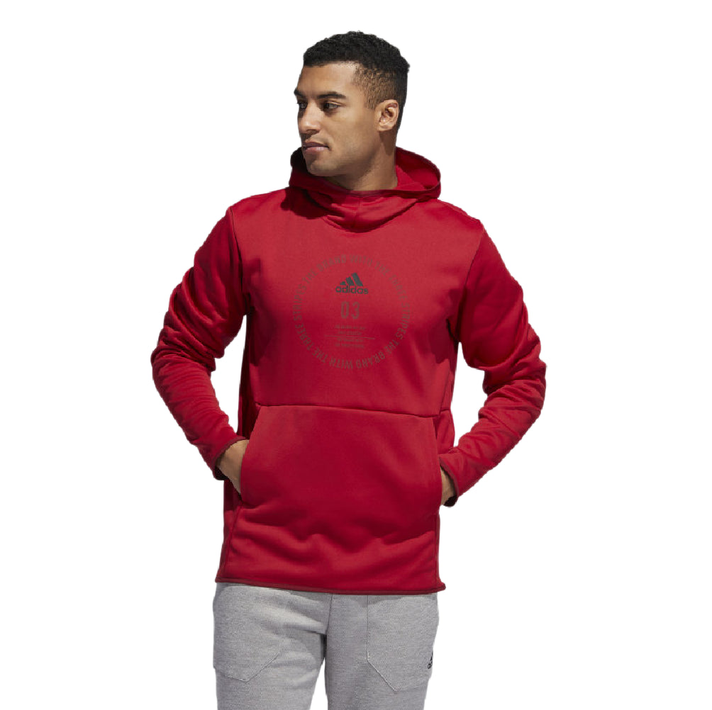 Adidas Active Maroon/Black Team Issue Badge of Hoodie – The Spot for &