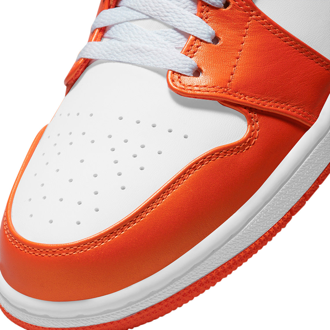 Jordan 1 Mid SE "Metallic Orange" Electro Orange/Black-White