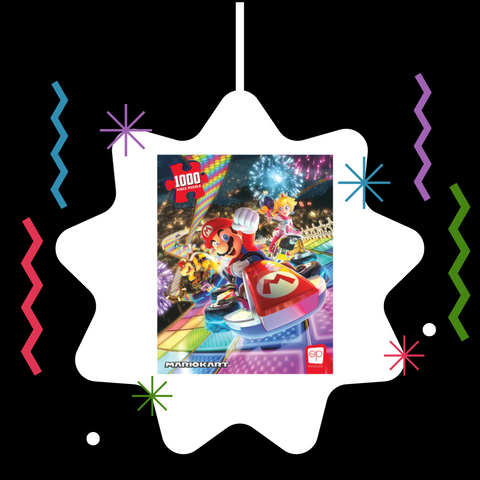 Nintendo Mario Kart Rainbow Road Puzzle: 1000 Pcs