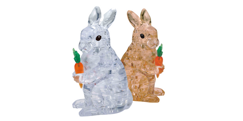 Easter Gifts: 3D Crystal Puzzle Rabbit