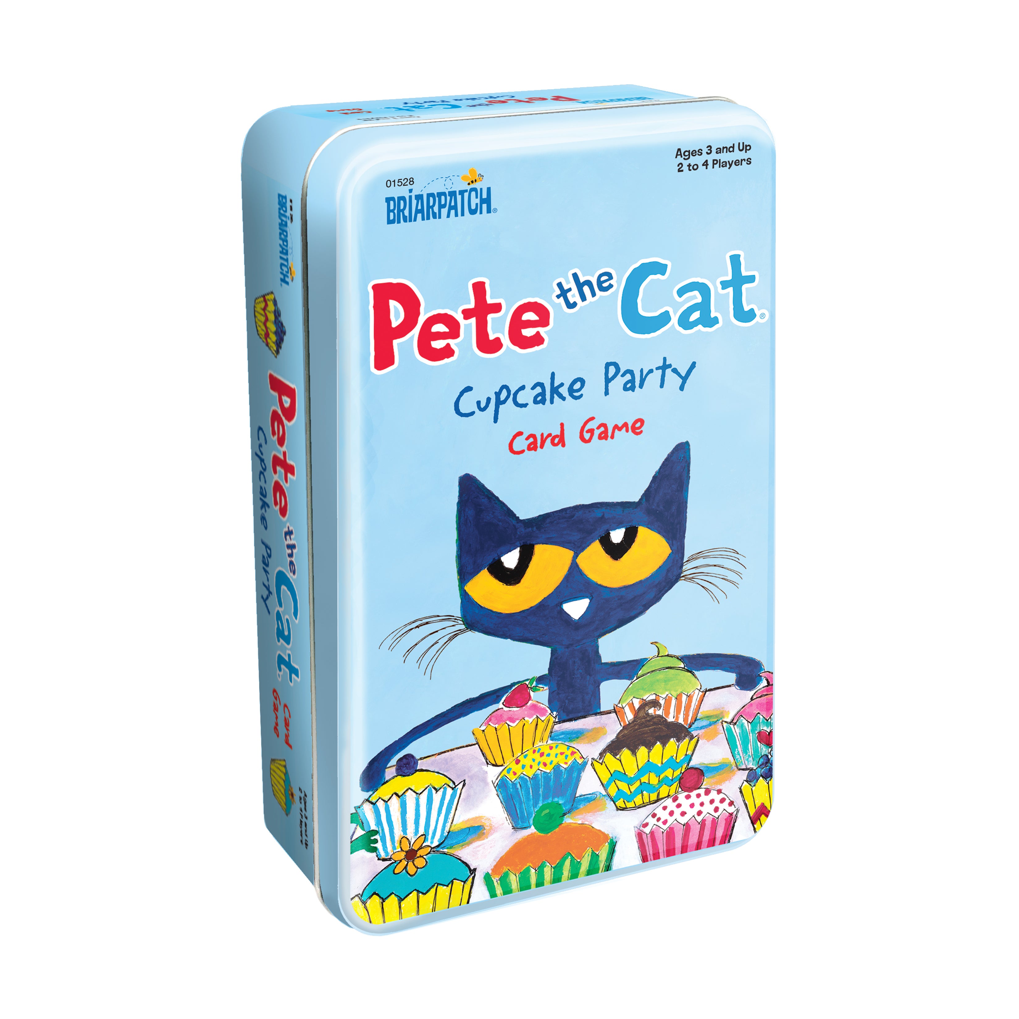Pete the Cat Cupcake Party Game Tin
