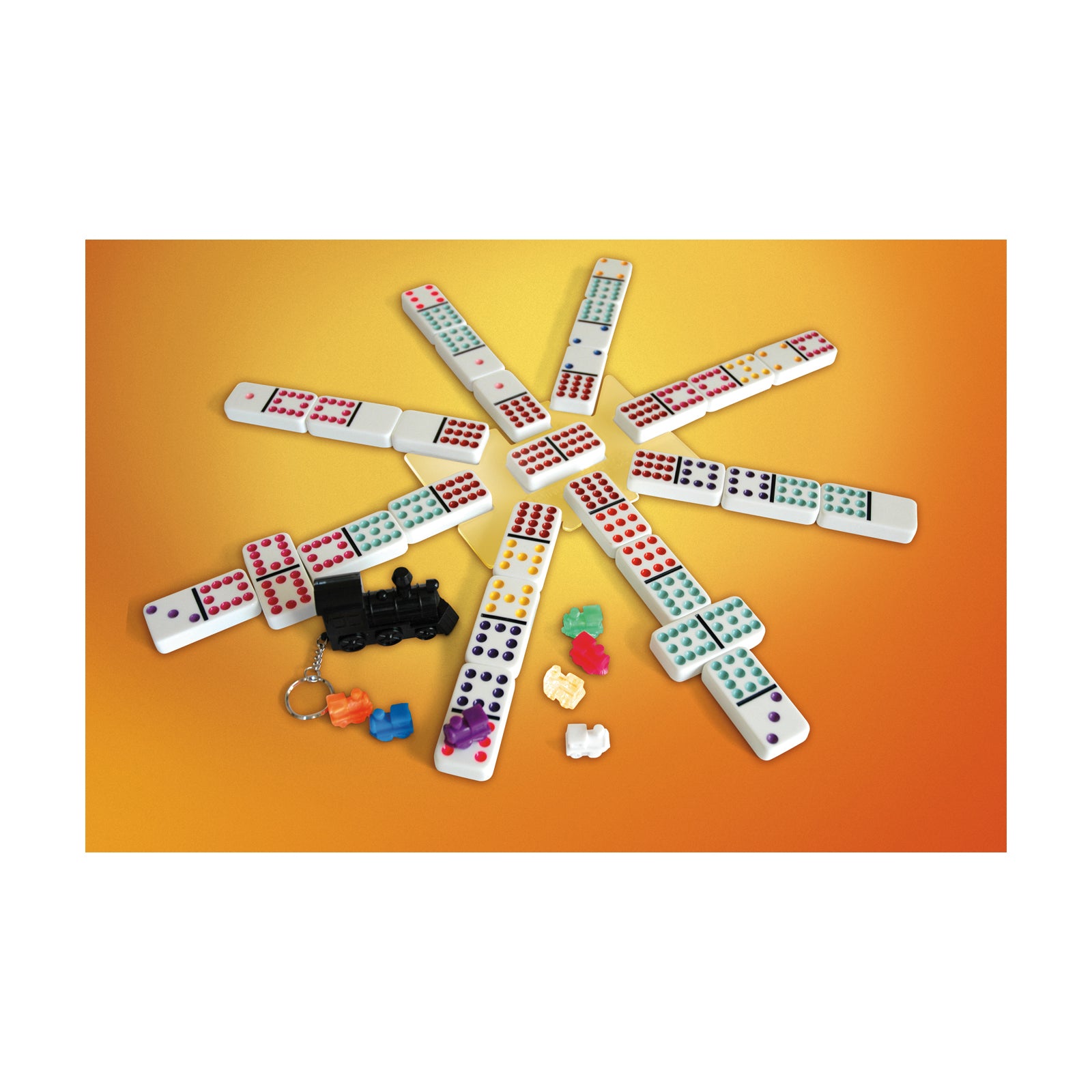 Mexican Train Dominoes | University Games