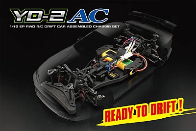 Yokomo YD-2ACN RWD Assembled Drift Car (with Radio, Motor, ESC