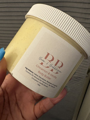 Cinnamon & Vanilla Body Butter - Bean & Bubblegum