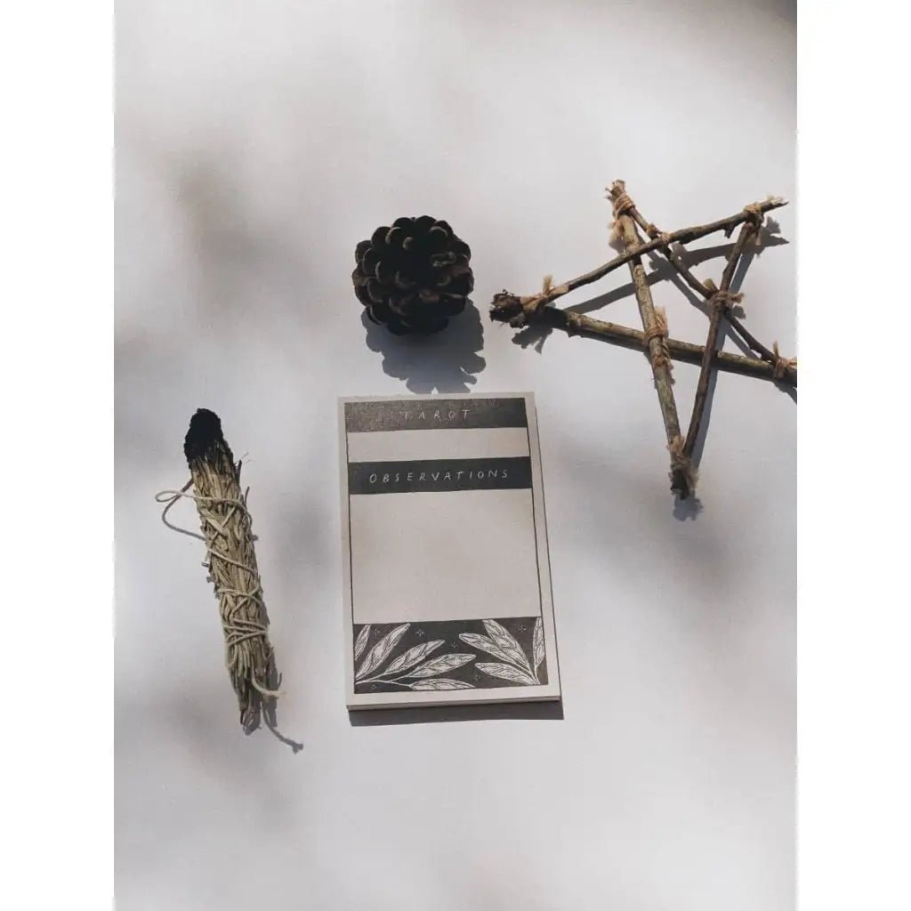 Daily Tarot Tracker Notepad