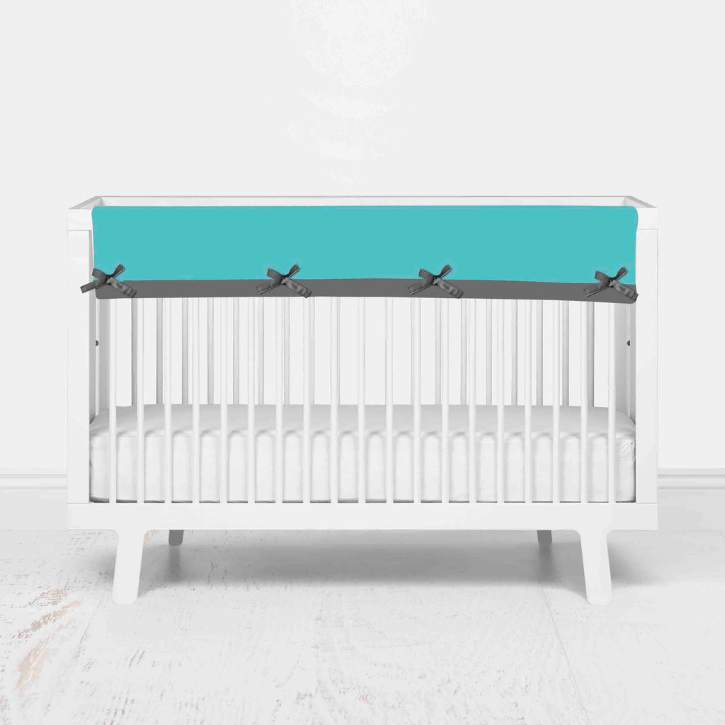 Simple Printed Crib Padding For Rails For Children Thicken Cotton