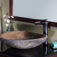 Novato Bathroom Vessel Sink Oil Rubbed Bronze Faucet
