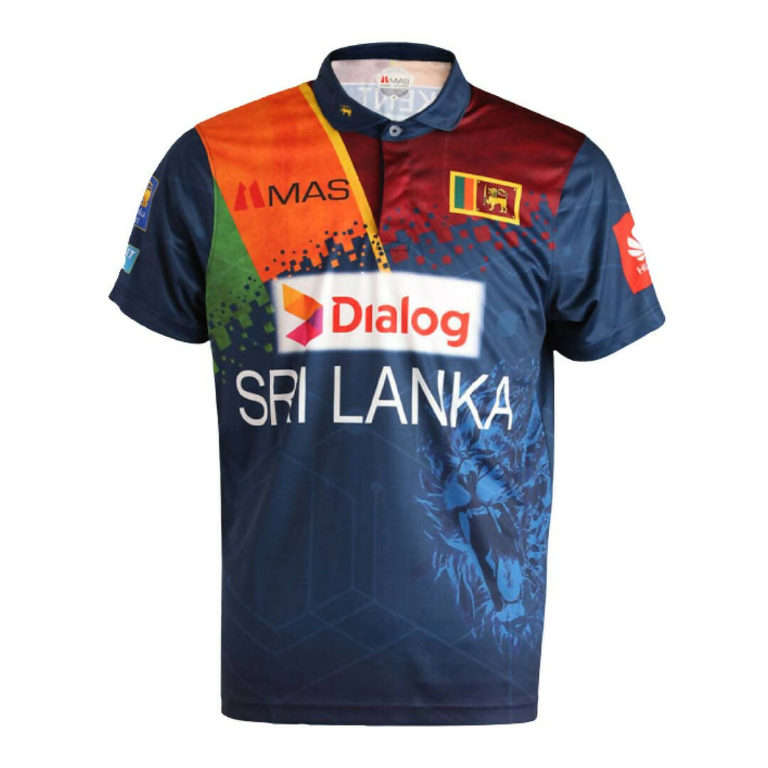 SRI LANKA TEAM CRICKET SHIRT JERSEY CAMISETA REBORN VINTAGE MEN’S SIZE S/M