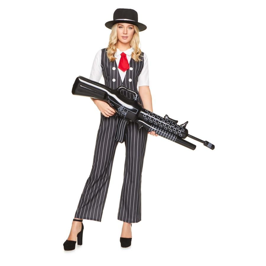 Women Gangster Costume 20s 30s Gatsby Girl Flapper – Th...