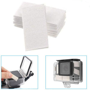 HSU Anti Fog Inserts 12 pcs Reusable Moisture Absorbing Strips Removing Defogger Underwater for Gopro Hero SJ5000 Sony Action Camera