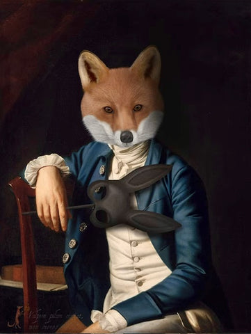 Anthropomorphic fox