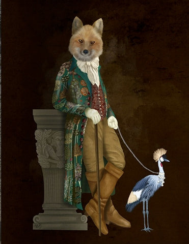 Anthropomorphic fox