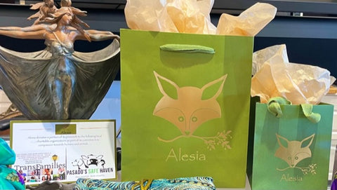 Alesia Boutique - Sustainable Biodegradable bags and repurposed display items