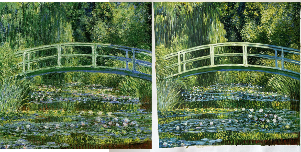 A ponte japonesa - Monet