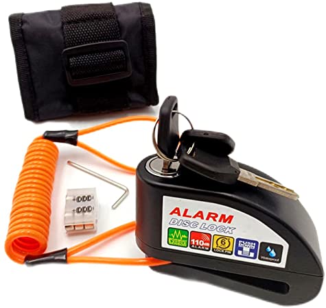 Alarm disc brake lock - Bike & Electric Scooter Security- High End