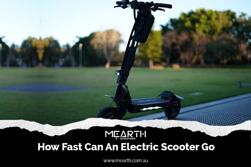 HOW FAST CAN AN ELECTRIC SCOOTER GO