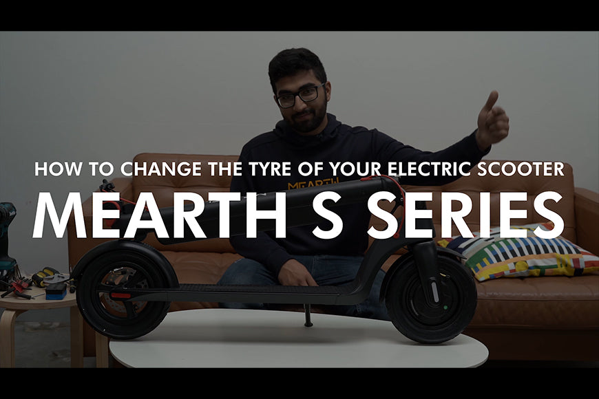 How to Change Electric Scooter Tyres for the Mearth S Series