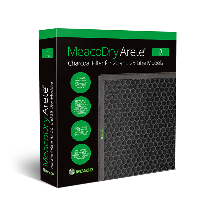 MeacoDry Arete&reg; One Aktivkohlefilter 20L &amp; 25L