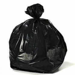 Disposable Garbage Trash Waste dustbin Bags Jumbo Size 10 Pcs Black Color