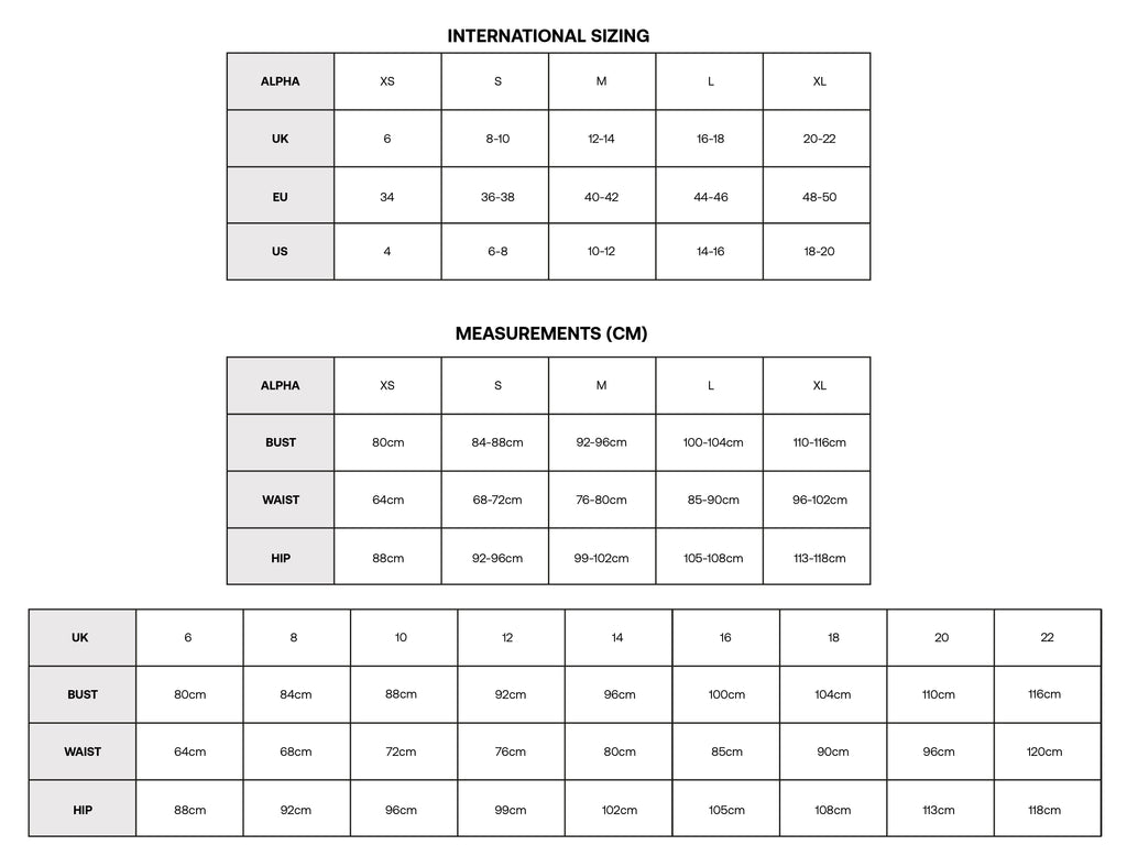 Size Guide