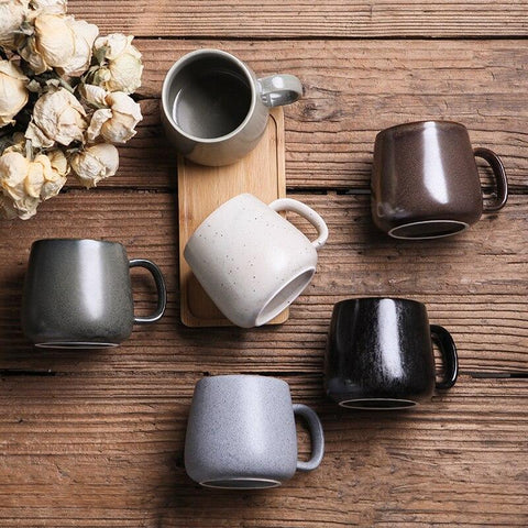 12oz High-capacity Modern Style Ceramic Porcelain Coffee Cup Mug