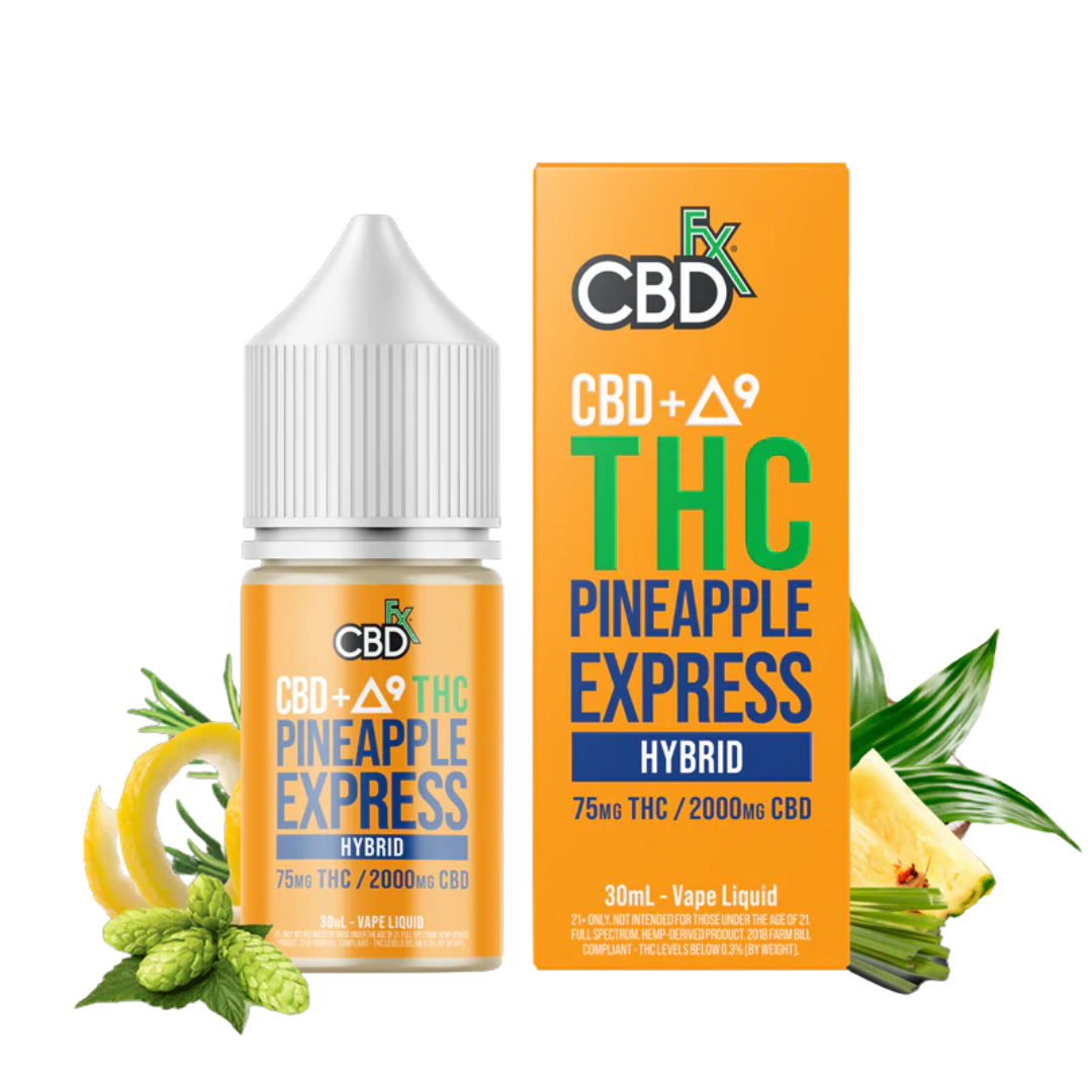 CBDfx CBD + Delta-9 Capsules - Daily Chill Blend