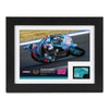 David Alonso Moto3™ Used Leather and Photo - Japanese GP 2024 - Only 80 Available Image