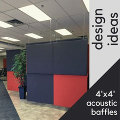 Acoustic Privacy Partition Baffles