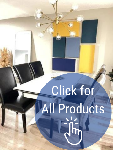 Acoustic Sound panels in Grand Prairie Home