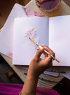 papaya eye wish sketchbook watercolor paper