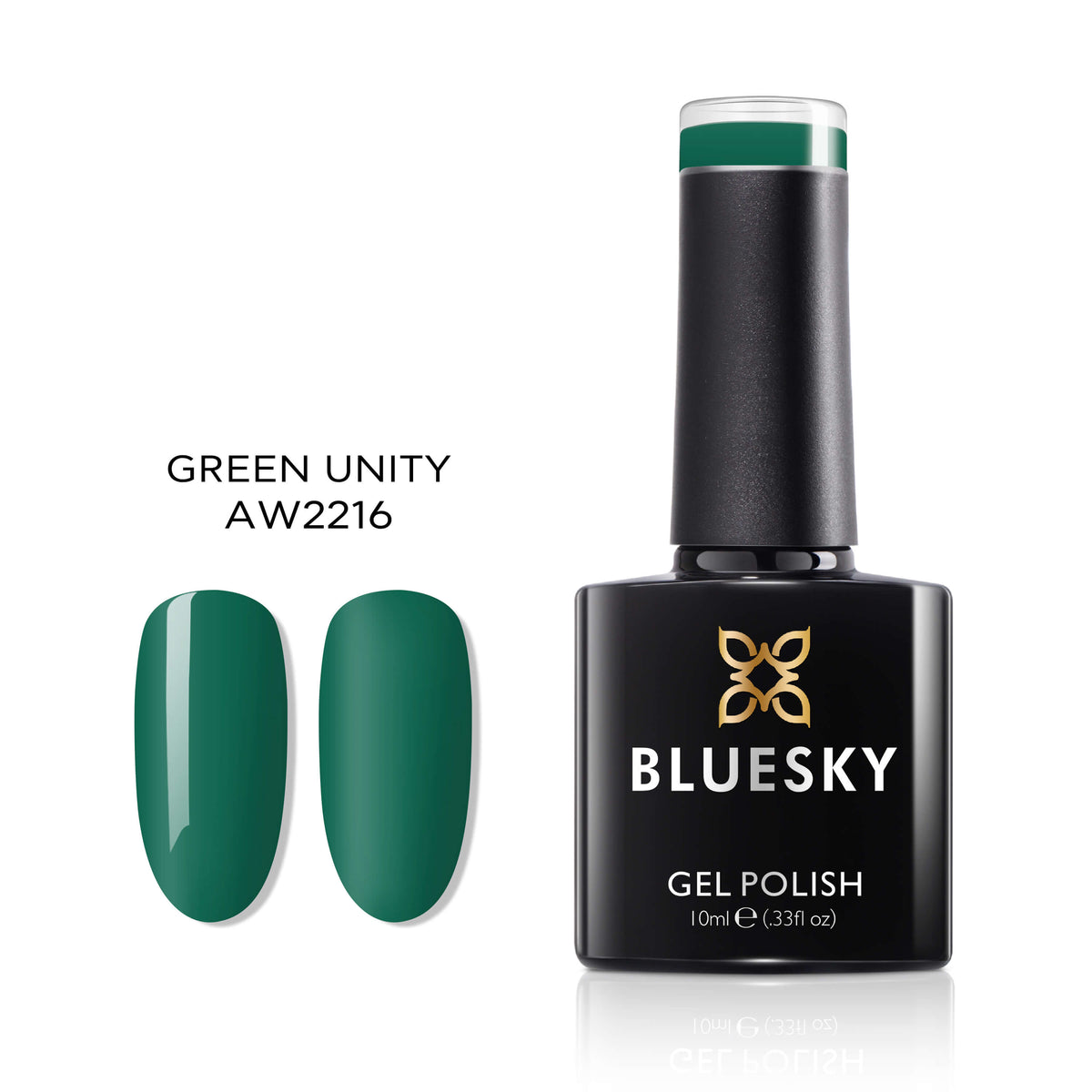 Winter 2022 | Green Unity | Green Color | 10ml Gel Polish – BLUESKY