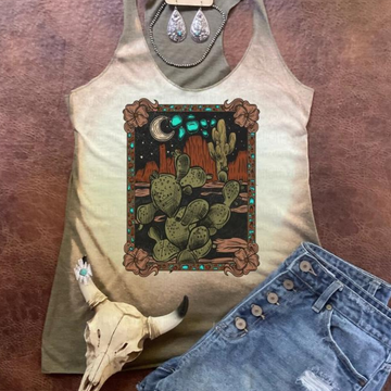 Cactus Racerback Tank