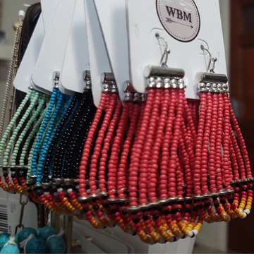 WBM Beaded Earrings - Variety of Patterns and Colors