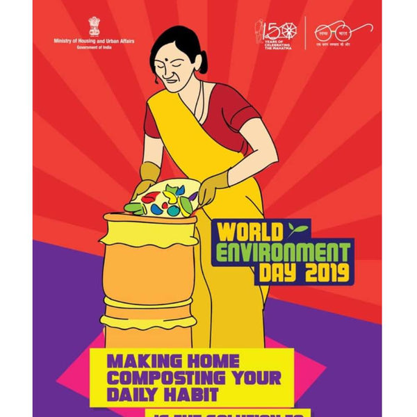 Daily Dump khamba in Govt of India ad for Environment Day 2019