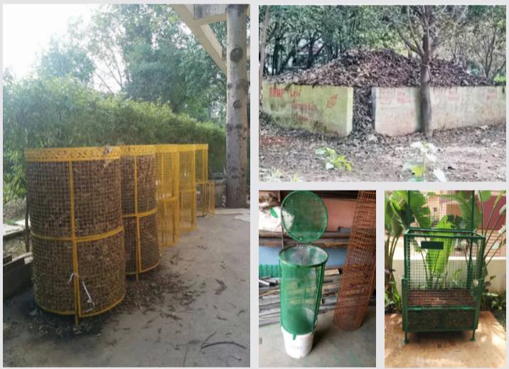 Copies of Daily Dump leaf composters