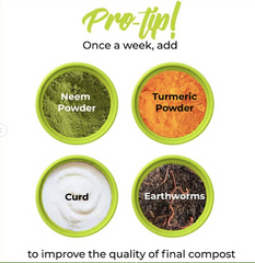 Daily Dump Protips for healthy compost