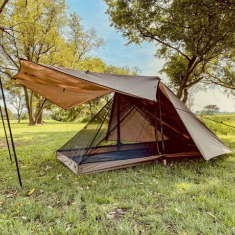 ナチュラ OneTigris Tangram UL Double Backpacking Tent + Tent Poles