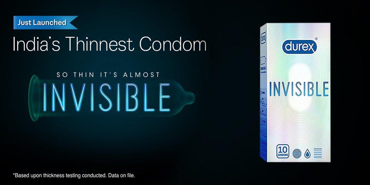 Durex Invisible - 10 Condoms-1