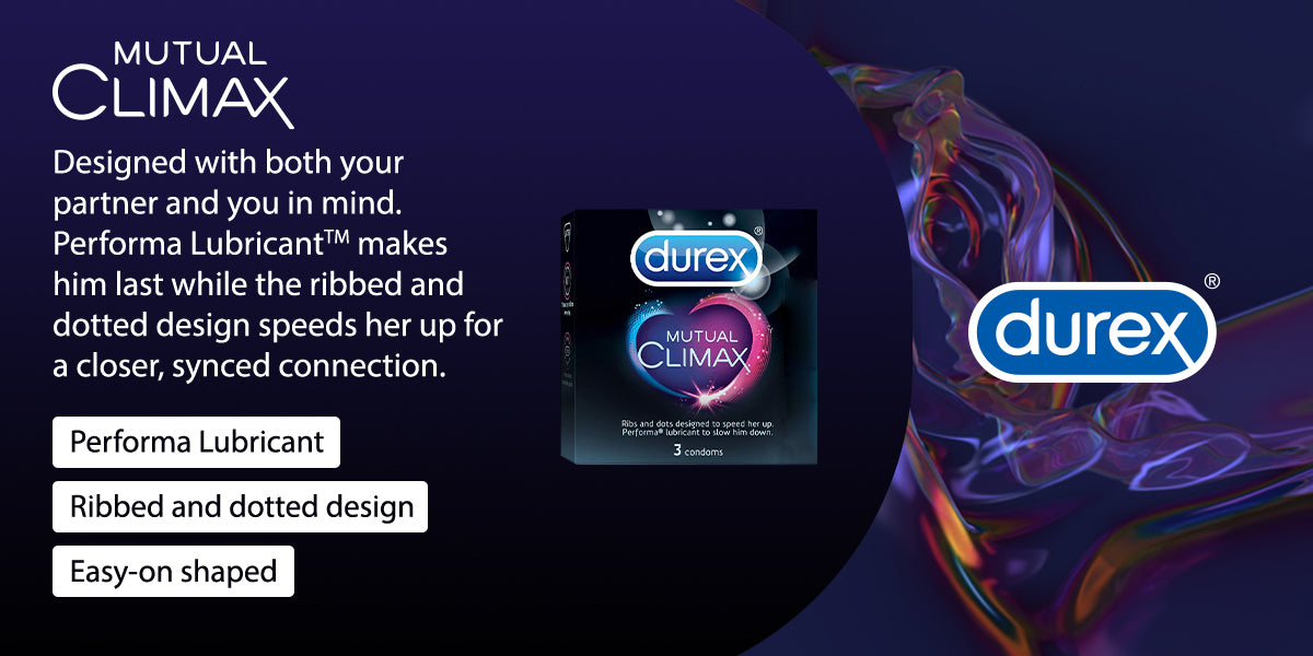 Durex Mutual Climax - 3 Condoms, 3s(Pack of 1)-1