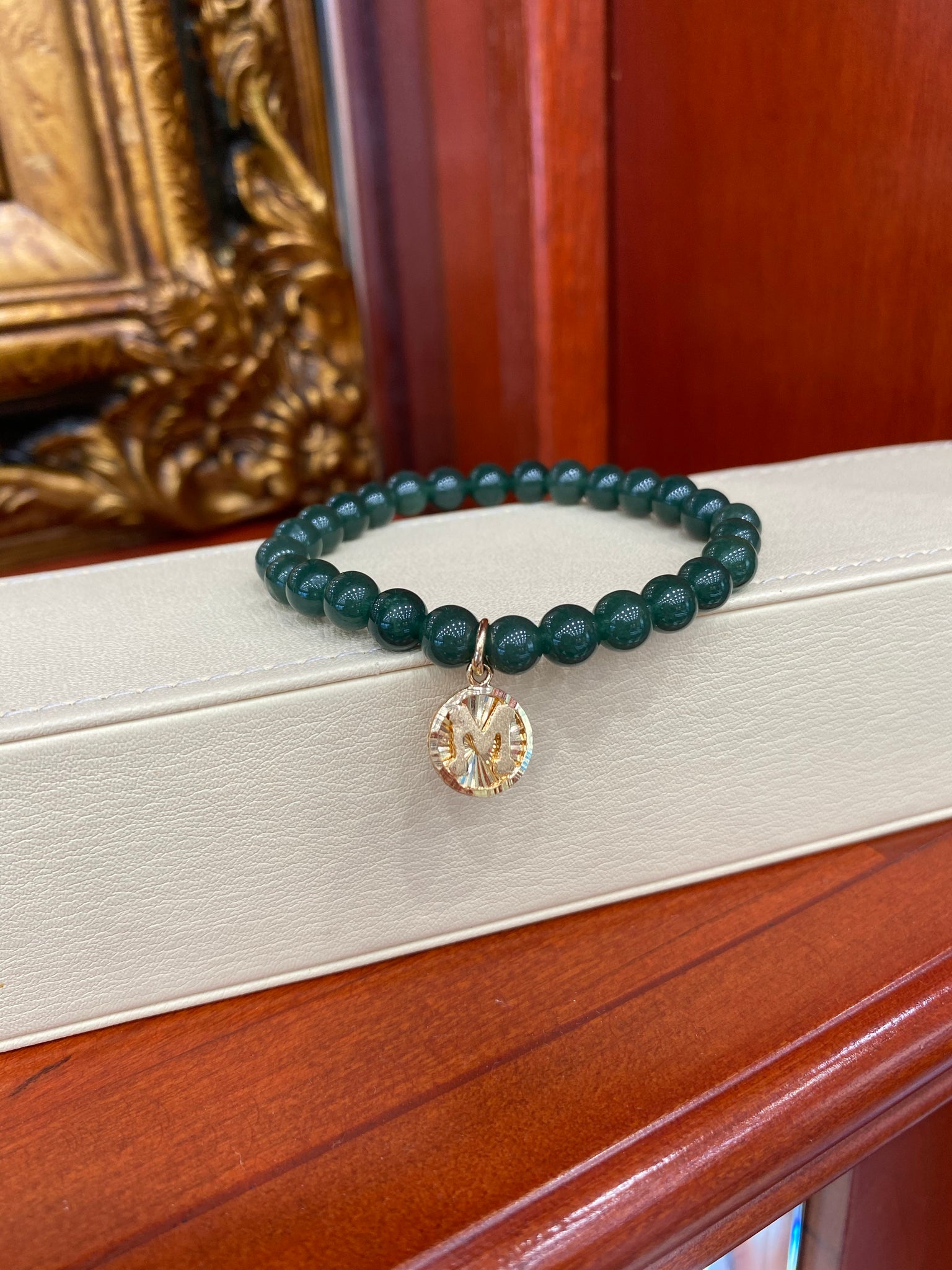 Jade Bracelet with Gold Clasp  Jade bracelet Jade jewelry bracelet  Jewelry