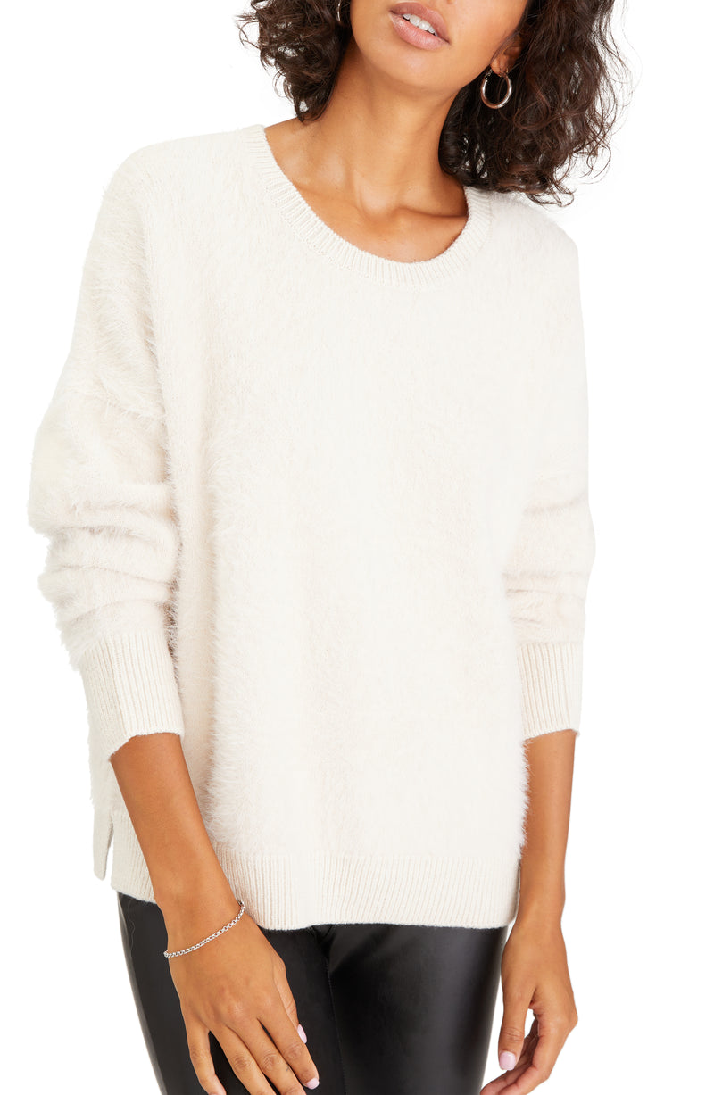 Fluff It Up Sweater - Bare