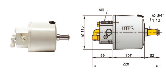 Pompa Htp30 X Tubo 10Mm Con Vnr(Mtc52/Mtc72) - Mister Barche product image