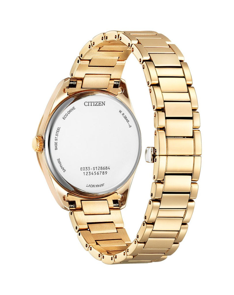Buy Citizen Eco-Drive Arezzo Rose Gold Women's Watch- EM0973-55A | Time ...