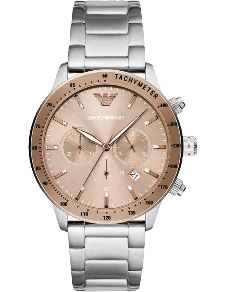 Buy Emporio Armani Silver Chronograph Men's Watch - AR11352 | Time Watch  Specialists