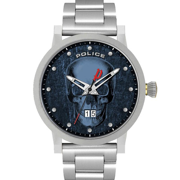 Buy Police Collin 3 Hands-Date Men's Watch - PL15404JS03MA | Time Watch ...