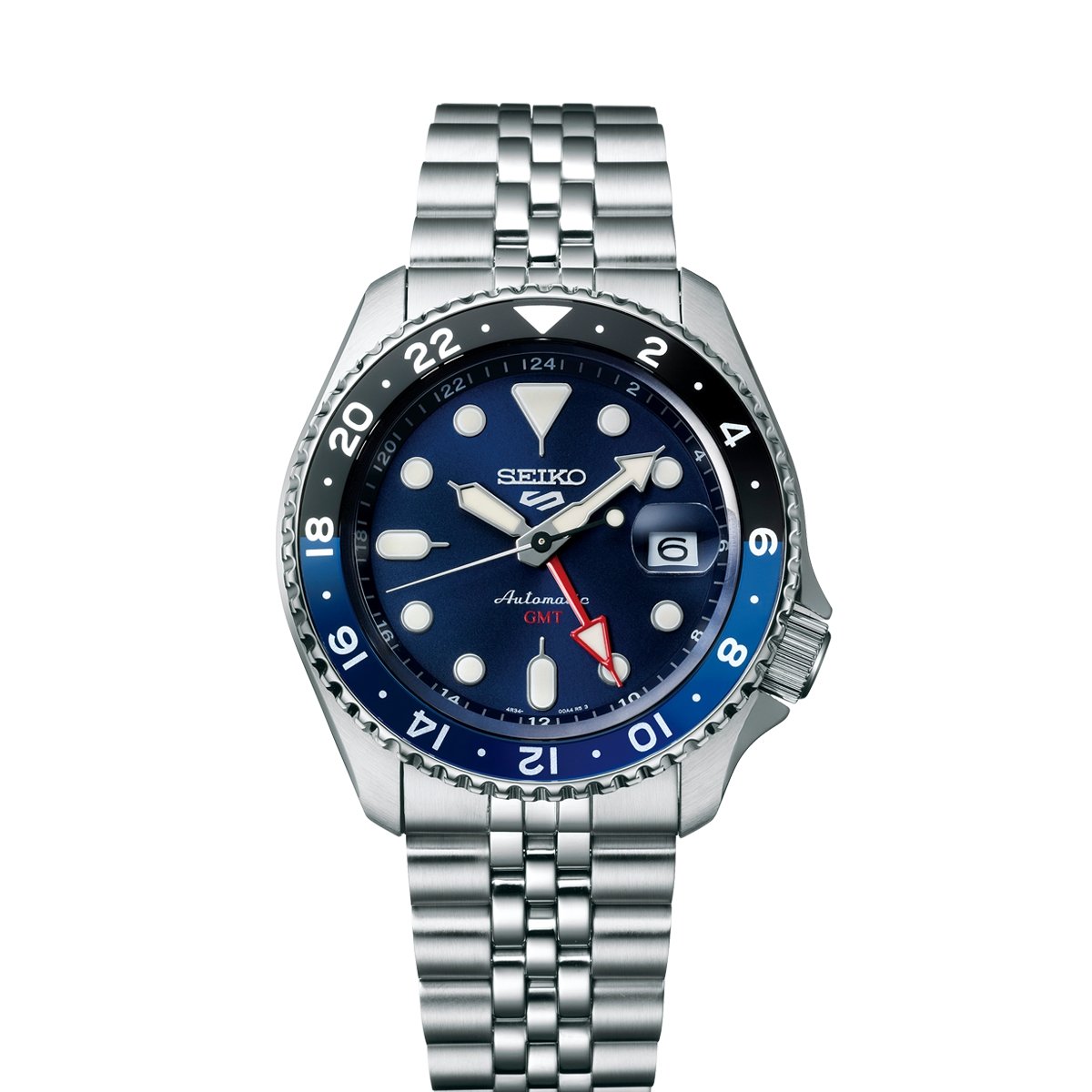 Buy Seiko 5 Sports 'Blueberry' GMT SKX Re-Interpretation Men's Watch -  SSK003K1 | Time Watch Specialists