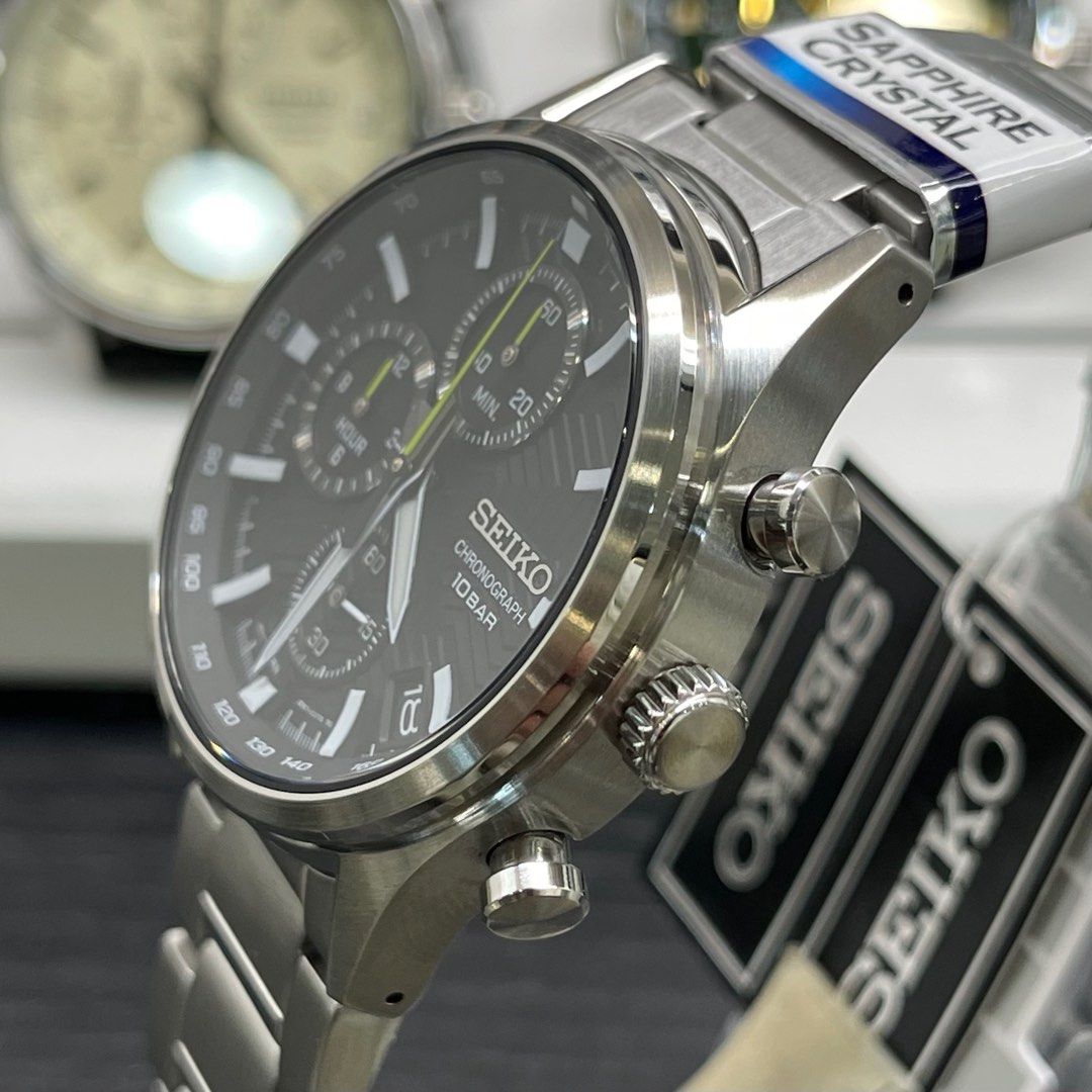 Buy Seiko Dress Chronograph Men's Watch | SSB419P1 | Time Watch Specialists